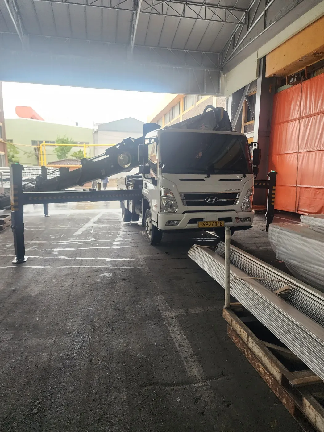 오산 스카이차 현장사진 1